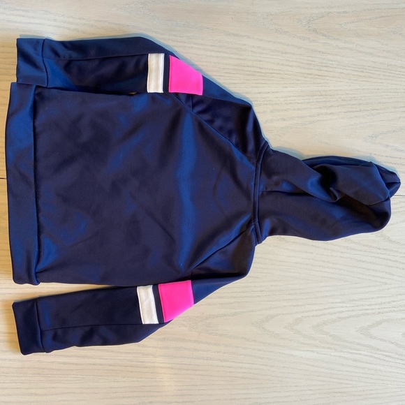 Pink and Navy Puma Zip up Hoodie - Picture 4 of 4